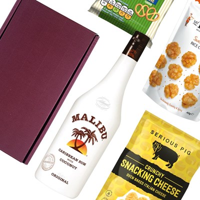 Malibu Caribbean Rum Nibbles Hamper